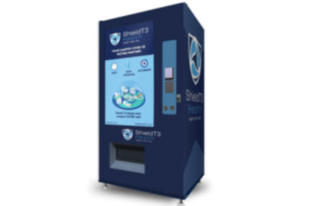 Covid-19 Test Vending Machine from Shield T3 