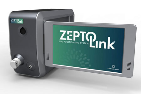 FDA Clears Centricity Vision's ZEPTOLink IOL Positioning System 